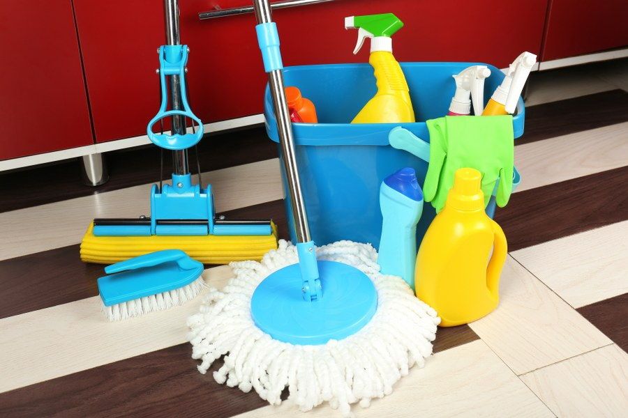 cleaning supplies